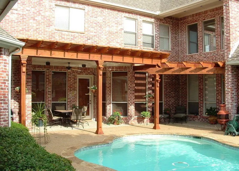Arbor 2 levels — Fence Max Texas project