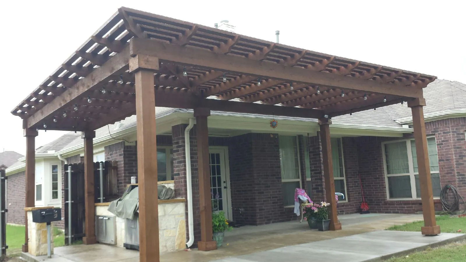 Arbor photo — Fence Max Texas project