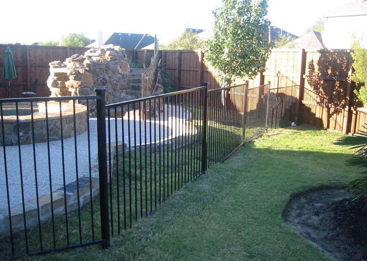 Iron Fence — Fence Max Texas project