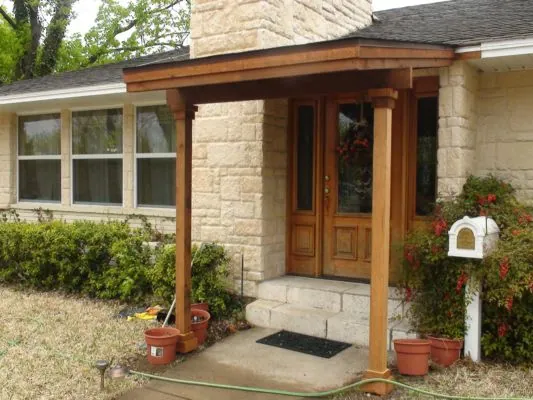 Small Patio cover — Fence Max Texas project