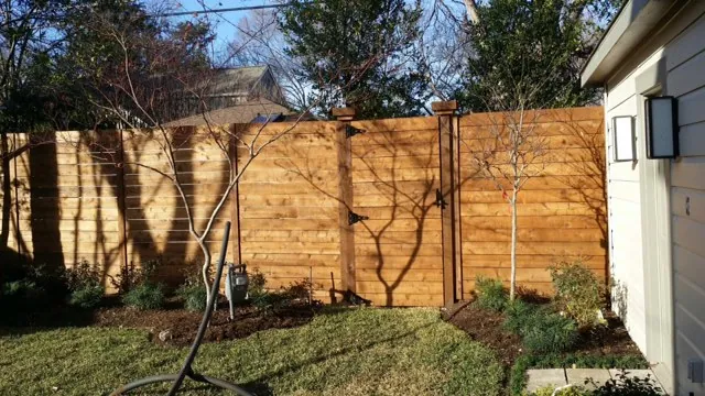 Horizontal fence side by side — Fence Max Texas project