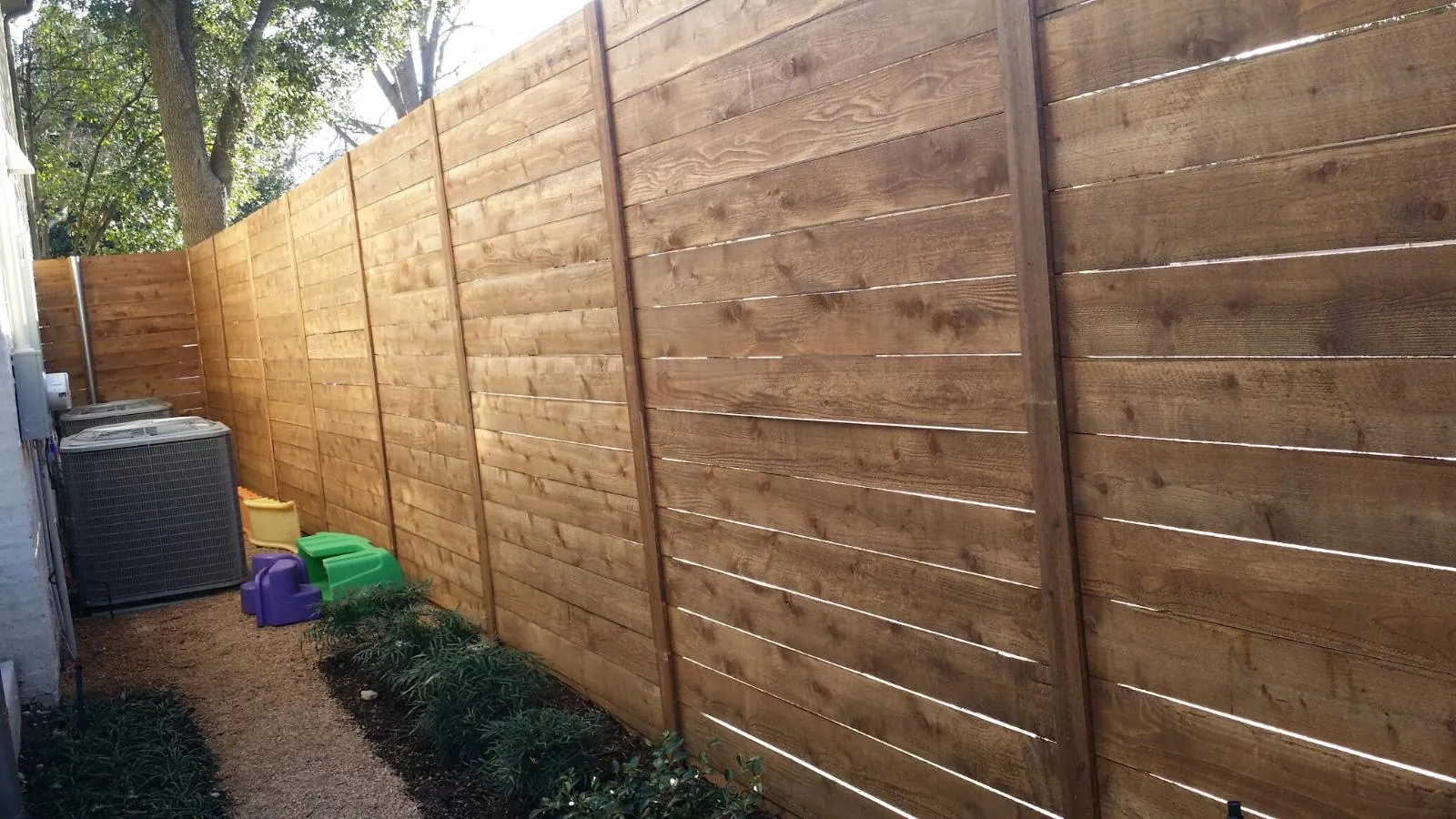 Horizontal Fence side by side — Fence Max Texas project