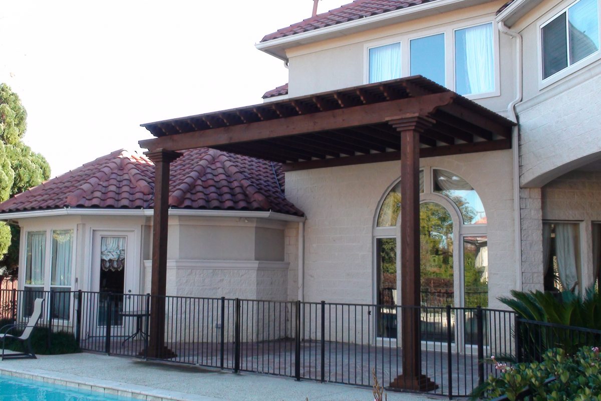 517 - Patio Cover -16 feet Tall